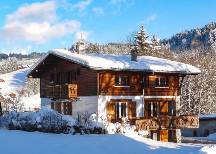 Chalet de ski aux Gets